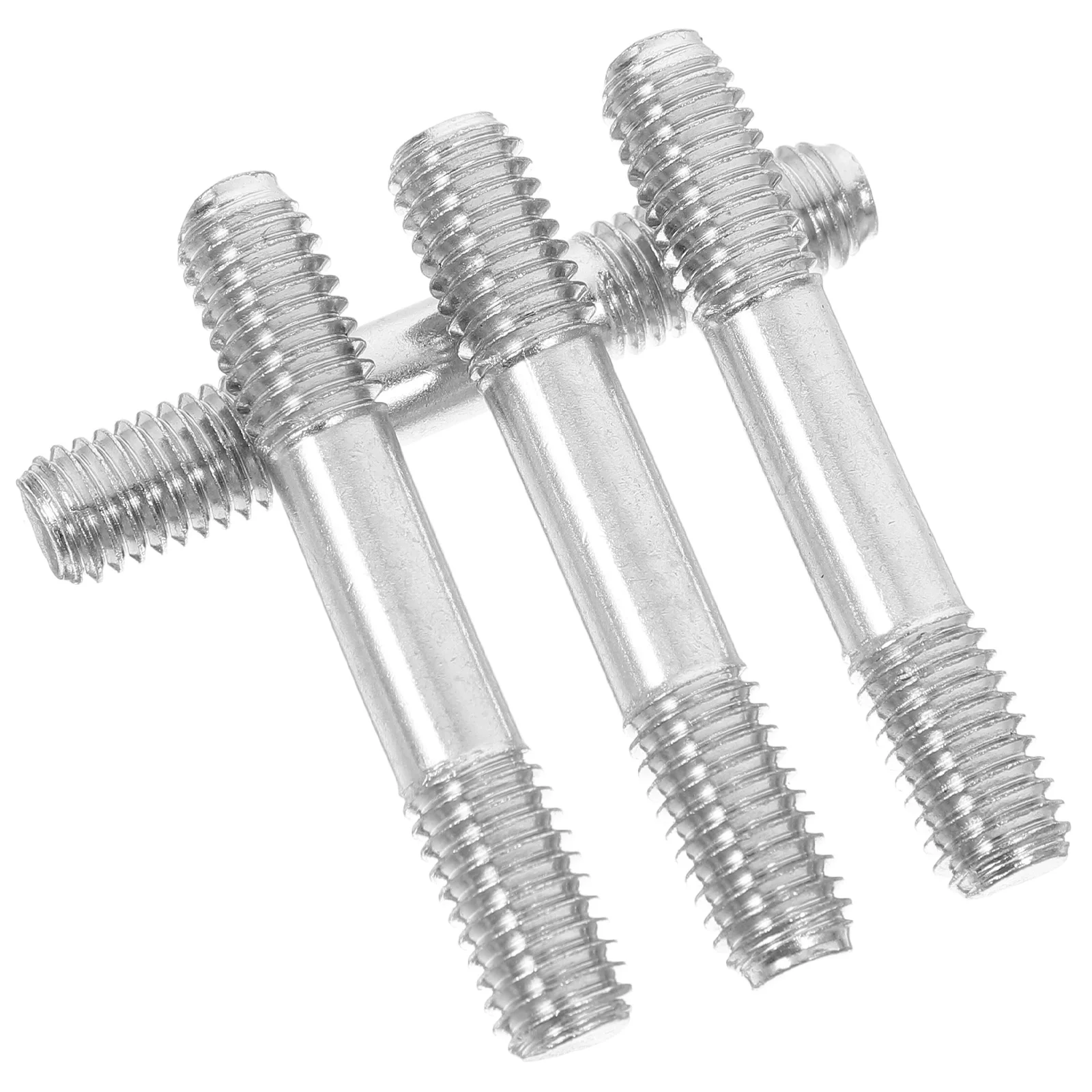 

4pcs Muffler Screw Double End Threaded Stud Carbon Steel Fine Rod Bolts Generator Parts Engine Components Compatibility