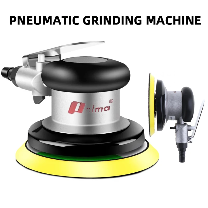 

2025 Newest 5/6 inch Pneumatic Sander Air Sander Sanding Machine Polisher Tool 125mm/150mm Air Power Sander