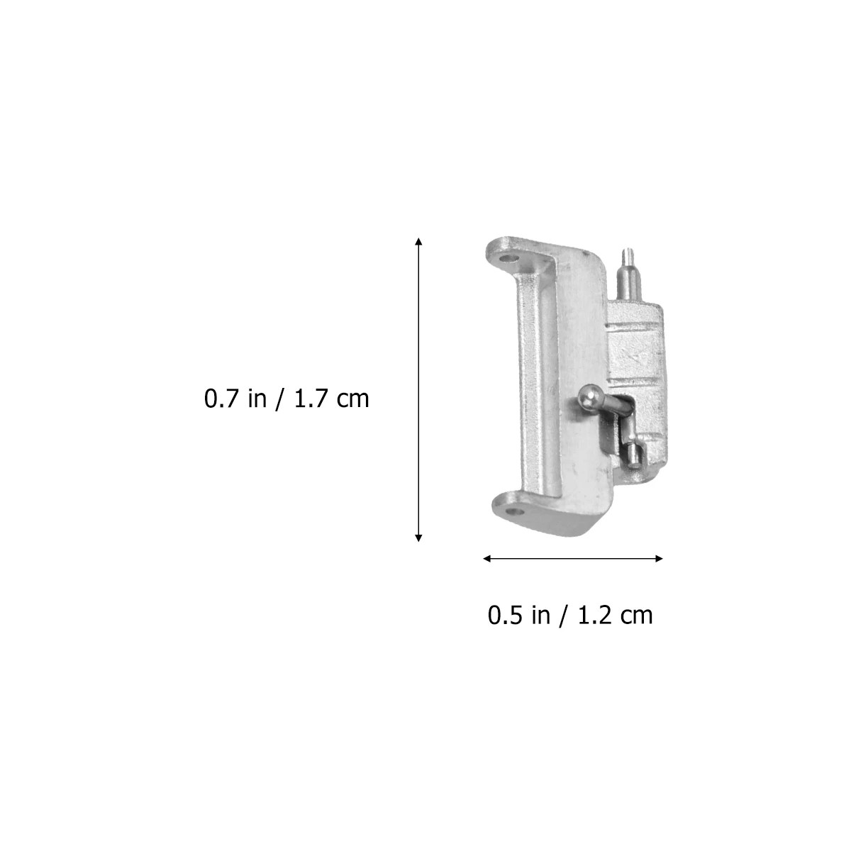 

Spring Bar Connector Watch Connecting Pin Remover Tool B Repair Tool Heavy Duty Metal Pin Remover Compatible