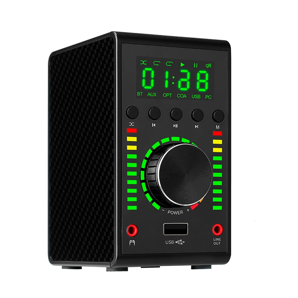 Woopker hifi Sound verstärker Klasse d ma12070 Kanal 2,0 digitaler Mini-Bluetooth-Verstärker USB/Aux/Optical/Coa in 68 wx2 verlustfreiem Player