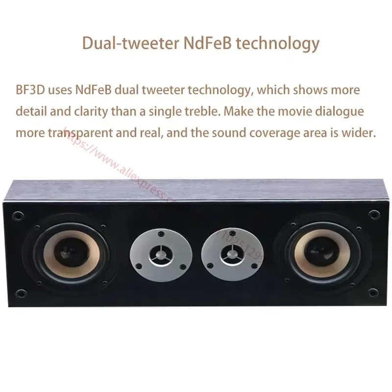 

Mounted Mid Mounted Surround Speaker Home Theater Combination Audio Loudspeakers Unit 4 Inch Passive Speakers 4 8 Ohm