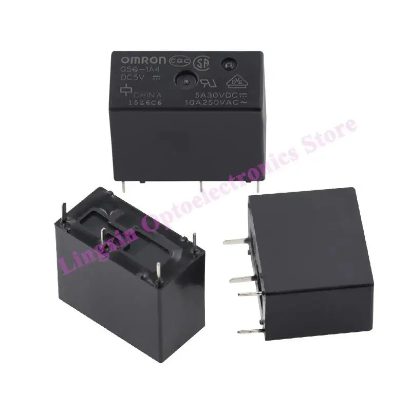 5PCS/lot Relay G5Q DC5V 12V 24V G5Q-14-5V G5Q-14-12V G5Q-14-24V 10A 5PIN alternative G5Q-1A4-12V 4PIN 100% Original new G5Q-1-EU