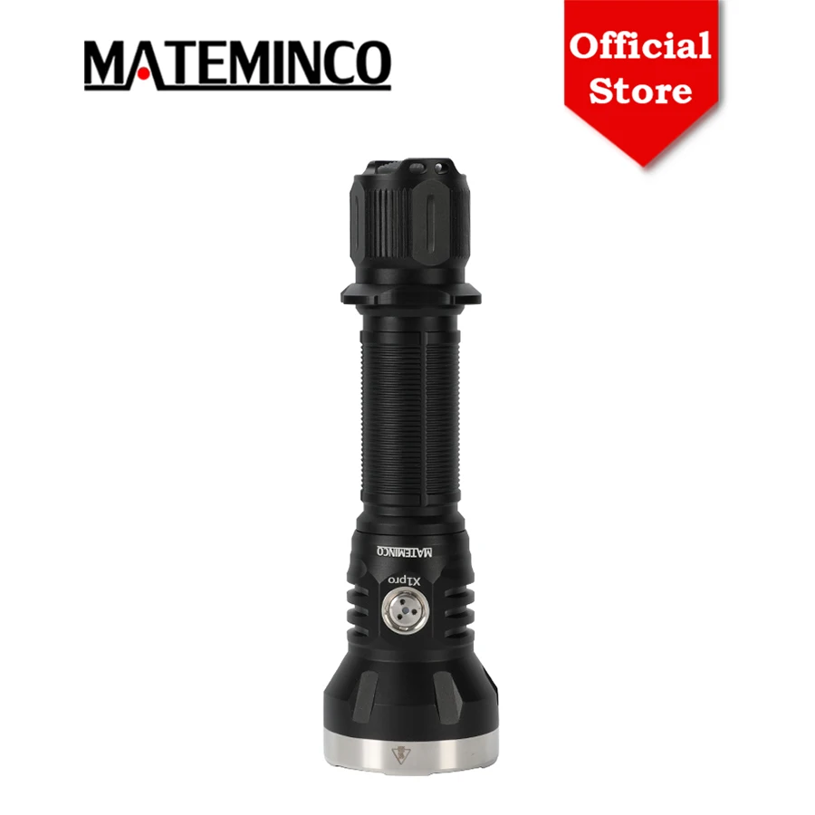 Mateminco X1 Pro 1350m Long Range Distance Throwing 21700 Battery Tactical LED LEP Flashlight Torch for Searching, Hunting