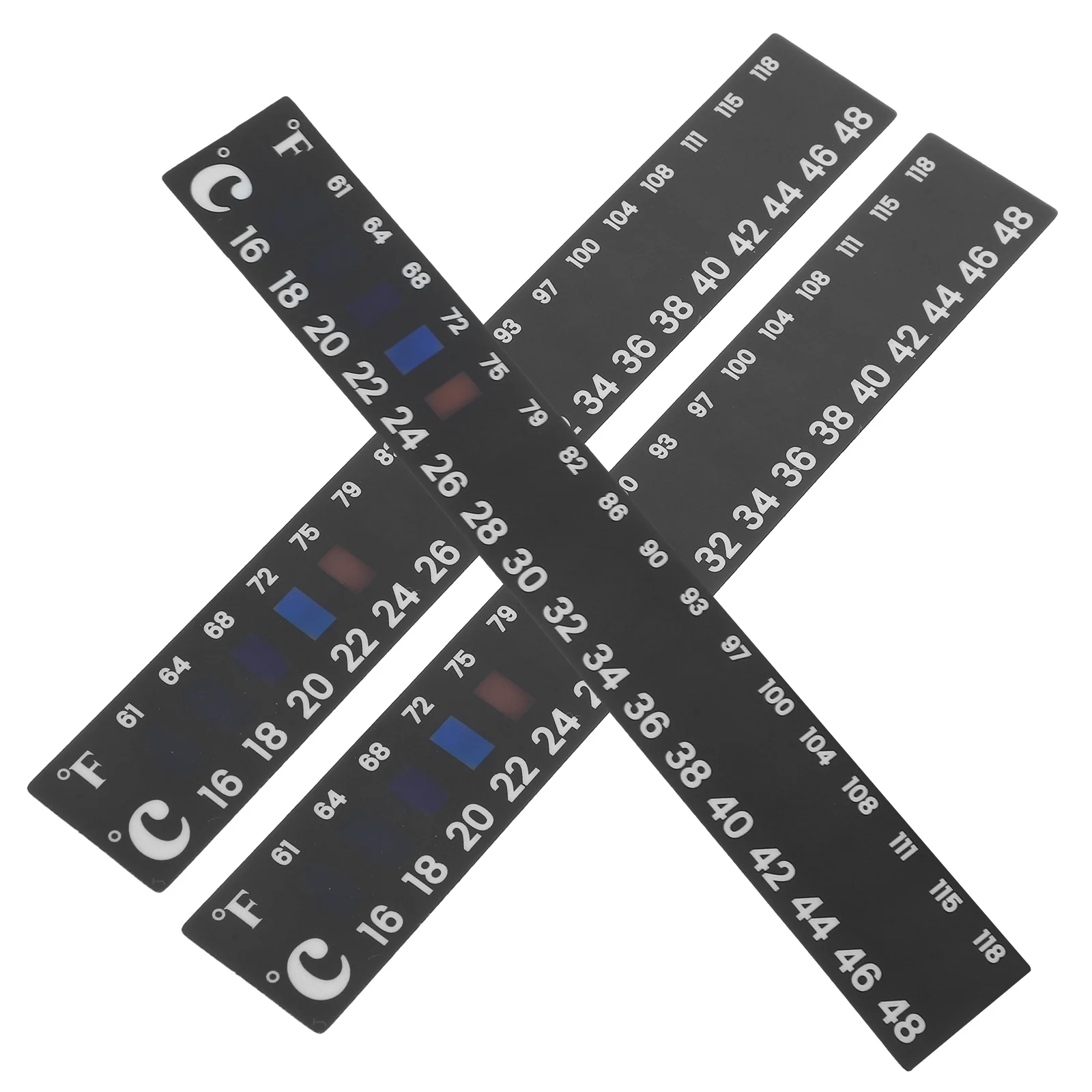 

3 Pcs Fermentation Thermometer Brewing Sticker Digital Temperature Strips Adhesive Self-adhesive Measurement