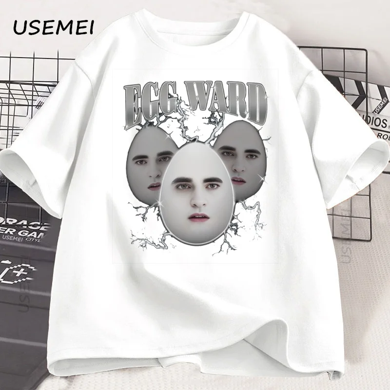 Funny Eggward Meme T Shirt Men Women Twilight Saga T-Shirt Casual Cotton Short Sleeve Tees Harajuku Streetwear Male Clothes