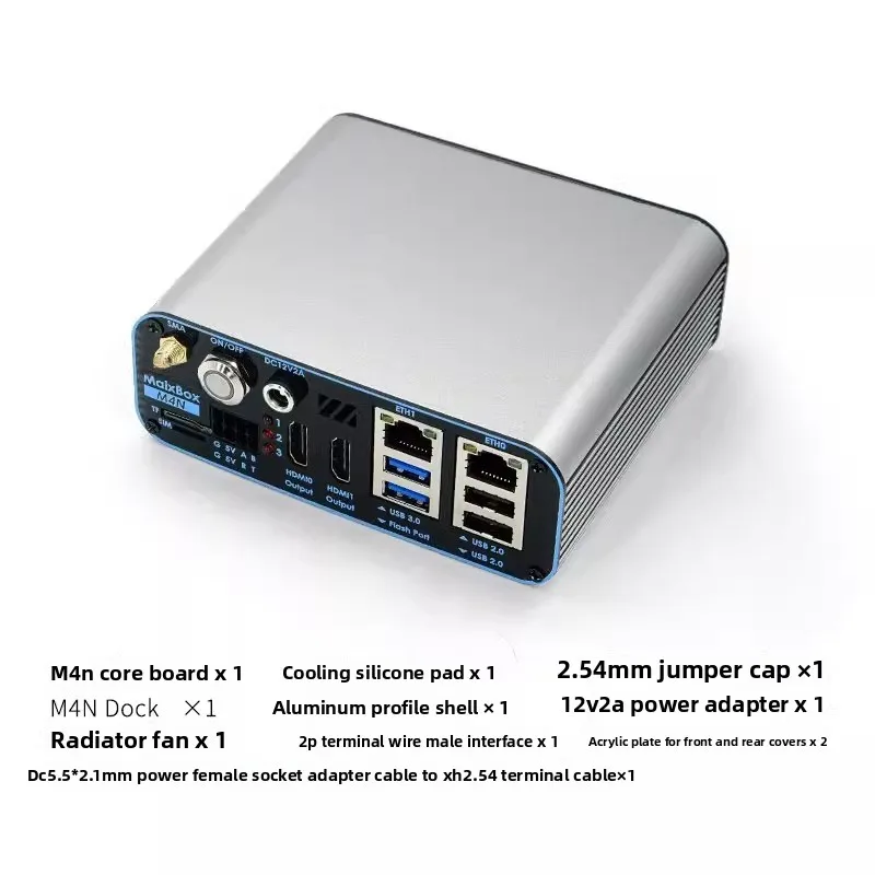 Si peed M4NDock 40T 32-way 8K H265 edge AI NVR يدعم نموذج Deepseek #5