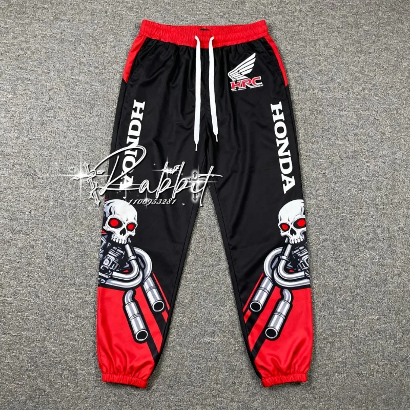 

2025Honda Racing Team HRC New Retro Motorcycle Riding Speed Drying Sunscreen Pants Men's Motorcycle Racing Off Road Riding Pants