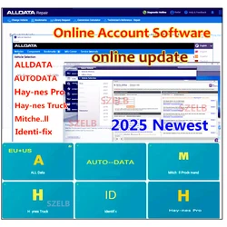 2025 Online Account for Alldata ,Auto-data,Mit..chell, hay-nes pro, Identi-fix, All Data Workshop Online Update Work Perfectly