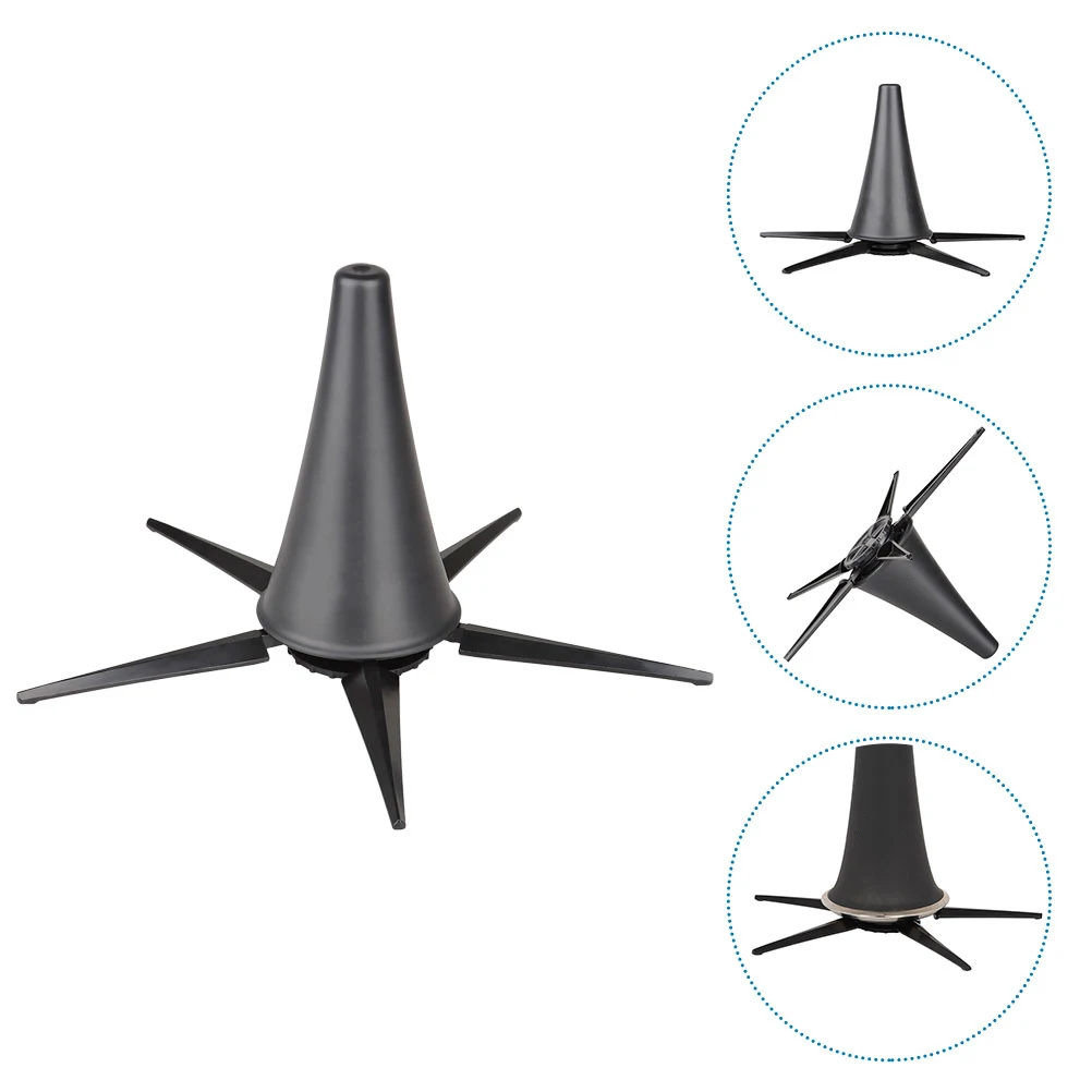 

Five-Legged Foldable Clarinet Stand Durable ABS Metal Holder Portable Stable Instrument Support Clarinet Stand