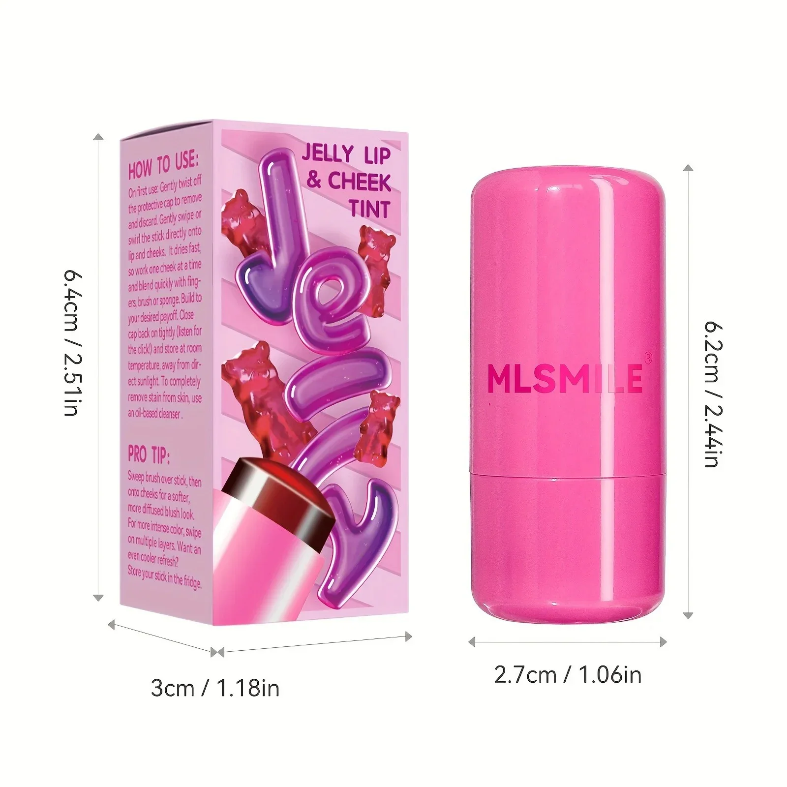 Rubor de gelatina multiusos de 4 colores, tinte transparente Natural de larga duración, colorete de agua refrescante para labios y mejillas, sombra de ojos para maquillaje