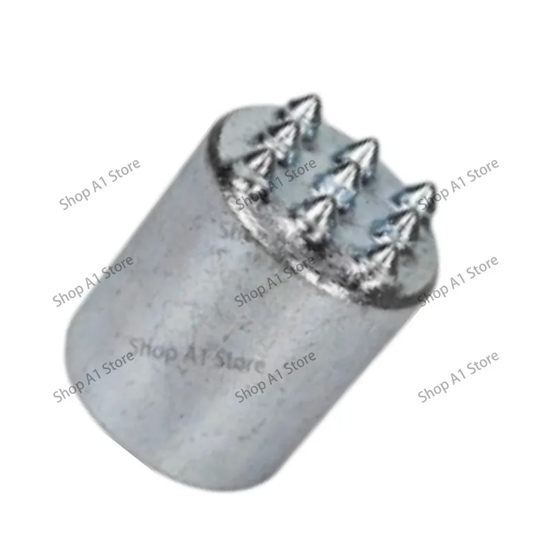 Pneumatic Bush Hammer Head, Alloy Impact Chisel Tip for Stone & Concrete, Litchi Surface Texturing Tool