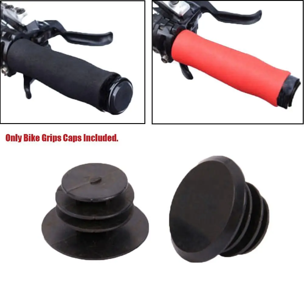 Bicycles Stoppers Covers 10 colors Bicycle Handlebar Accessories Grip End Plugs Cycling Handles Caps Road Bike Grips