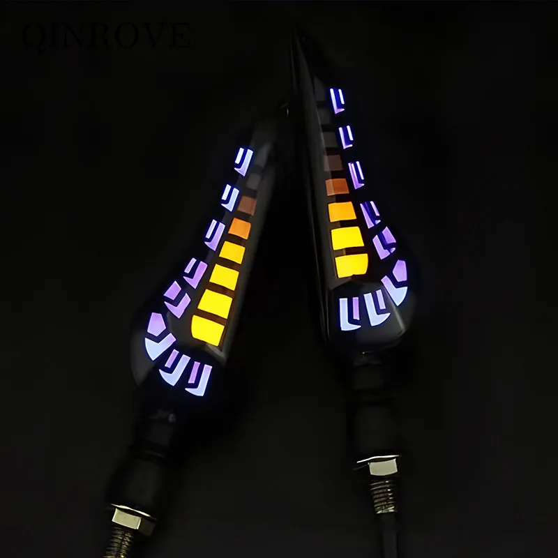 

Мотоциклетный фонарь с поворотным сигналом светодиодный 12 В ABS, универсальный световой индикатор для Ducati Monster 600 620 Scrambler Benelli TRK 502X