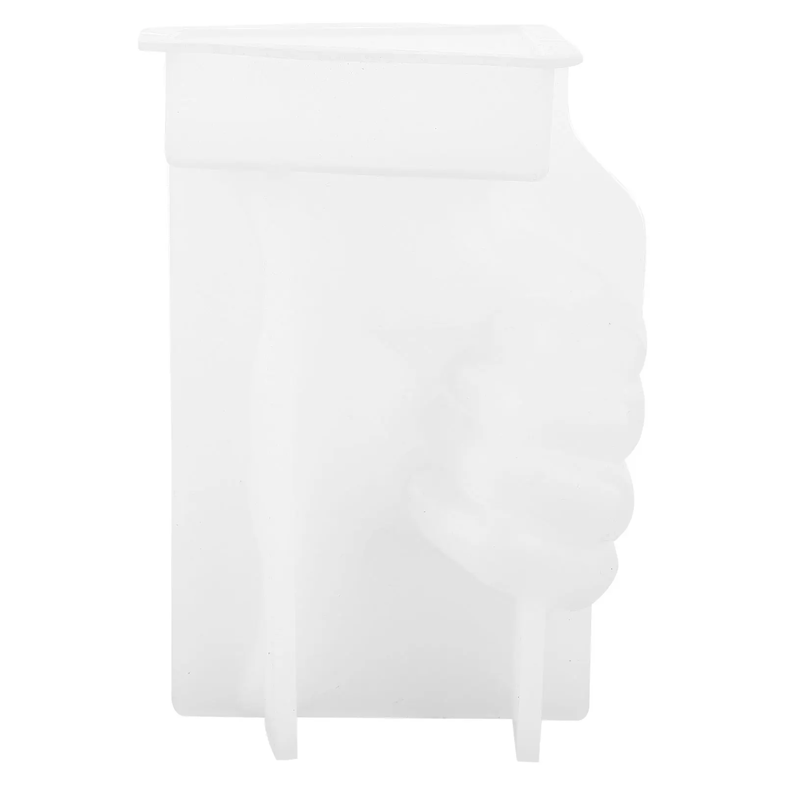 

Crystal Mold Holder Resin Silicone Molds Hand Gesture Finger Pendant White Epoxy Casting Diy Kit Unique Pillar