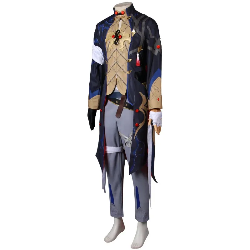 

Аниме-игра Honkai Star Rail Blade, костюмы для косплея, парики, длинные темно-синие волосы, мужские и женские костюмы на Хэллоуин, карнавальные костюмы для ролевых игр