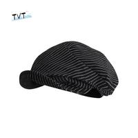 New Cotton and Linen Striped Berets Y2k Japanese Octagonal Hat Newsboy Cap Thin Painter Caps Daily