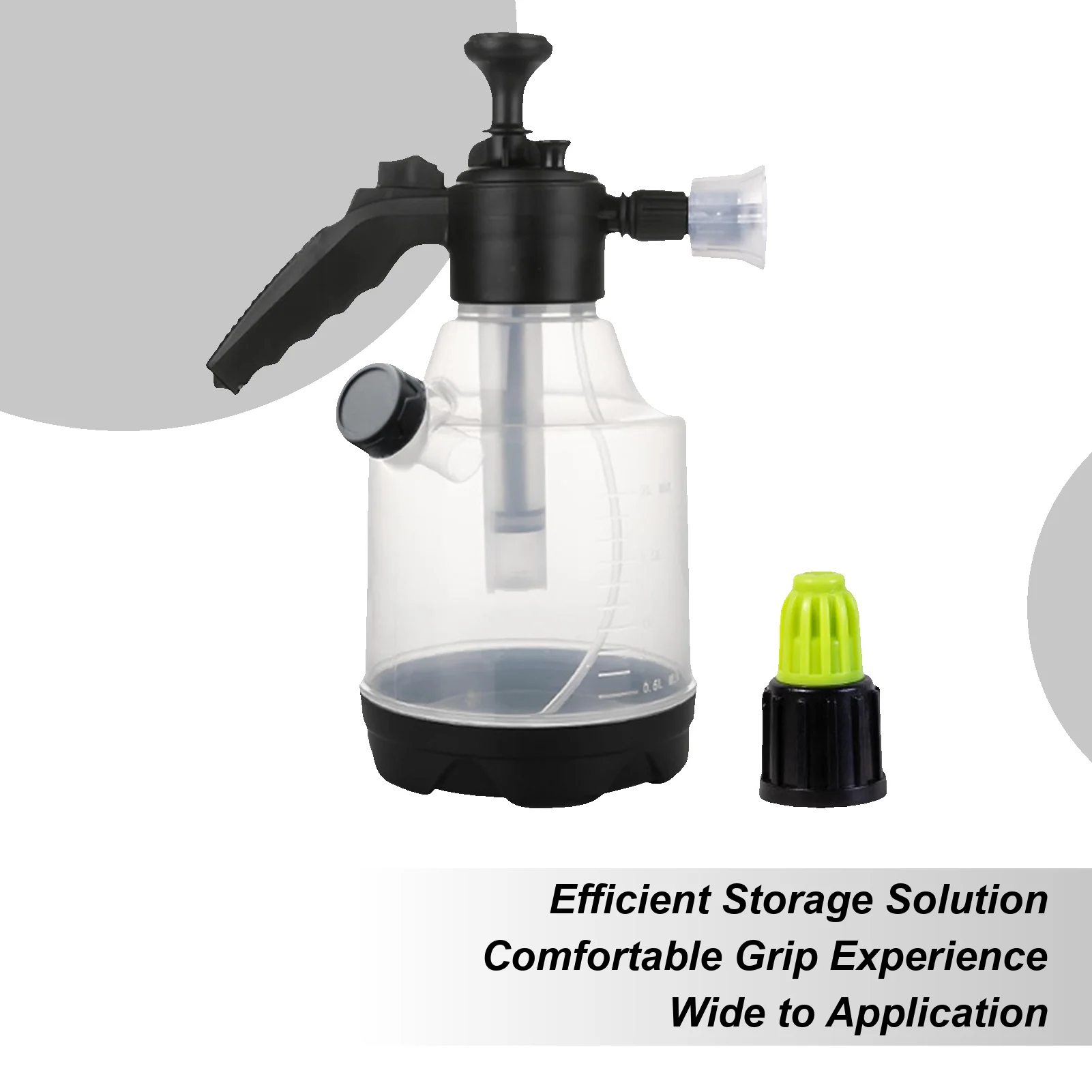 

Car Wash Spray Bottle 3L Hand Pump Pressure Sprayer Cleaning Spray Bottle For Car Detailing Outdoor Watering Flower Care