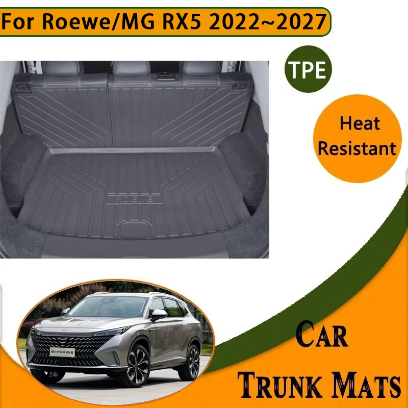 

Car Trunk Mat For Roewe MG RX5 eRX5 D5X MK3 MK2 2022 2023 2024 2025 2026 2027 Waterproof Cover Boot Pad Auto Accessories