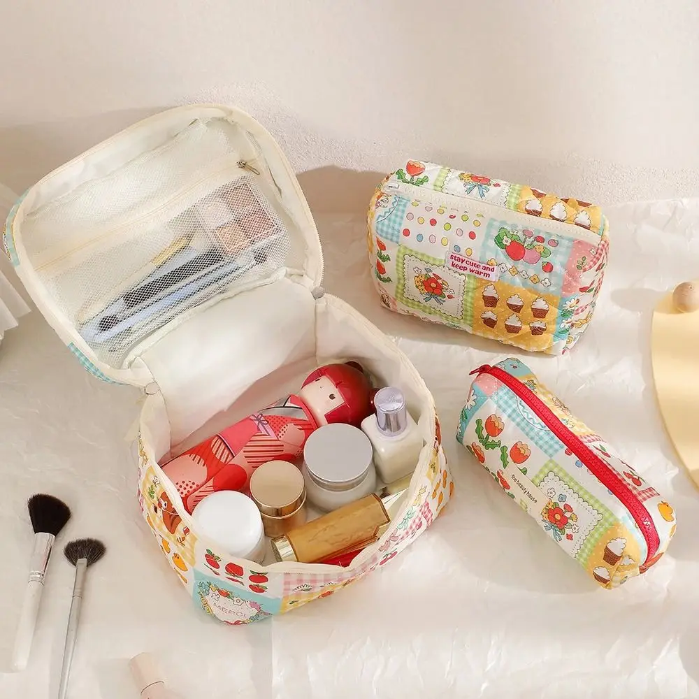 

High-quality Large Capacity Makeup Bag Portable Multipurpose Toiletry Bag Zipper Travel Organizer