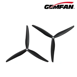 2 Pair Gemfan 1170 11X7X3 3-Blade 11inch Glass Fiber Nylon Propeller CW CCW Cinelifter Macro Quad Props LR8 RC FPV X-Class Drone