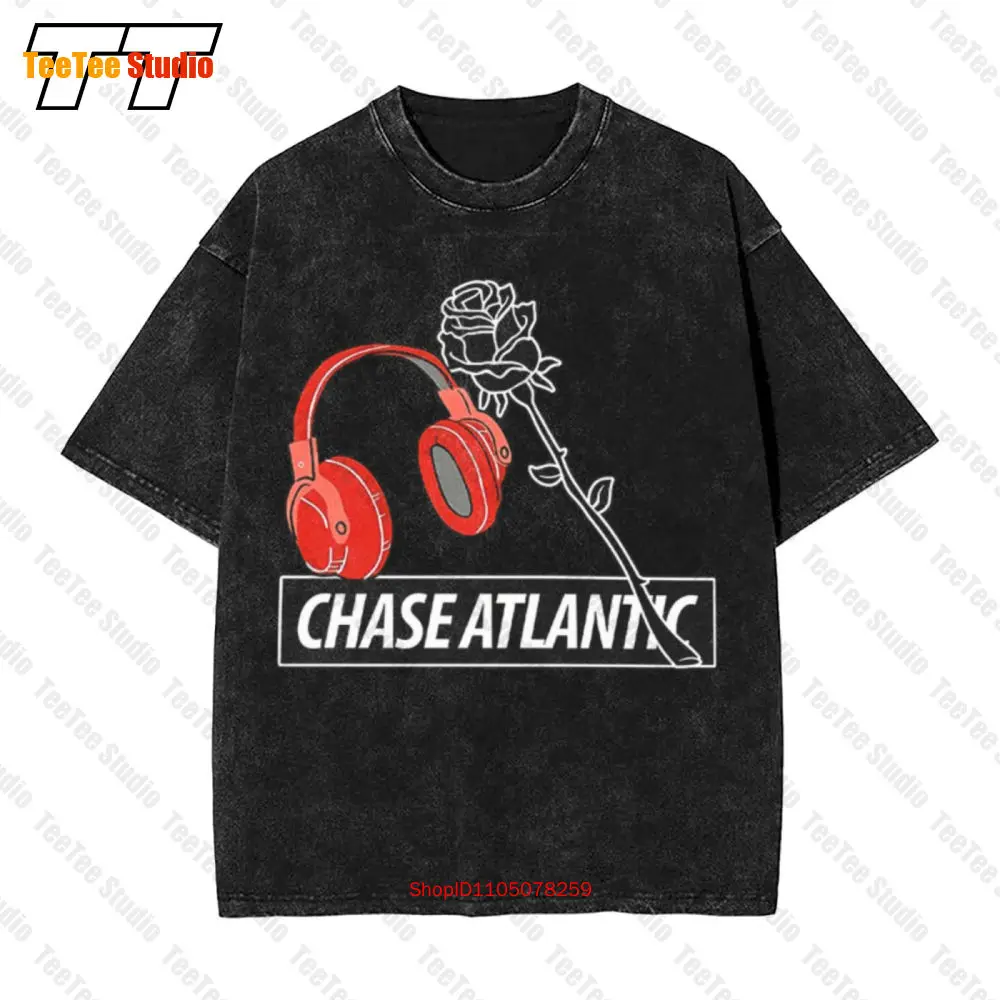 

Винтажная футболка большого размера Chase Atlantic Music Band RC7Q
