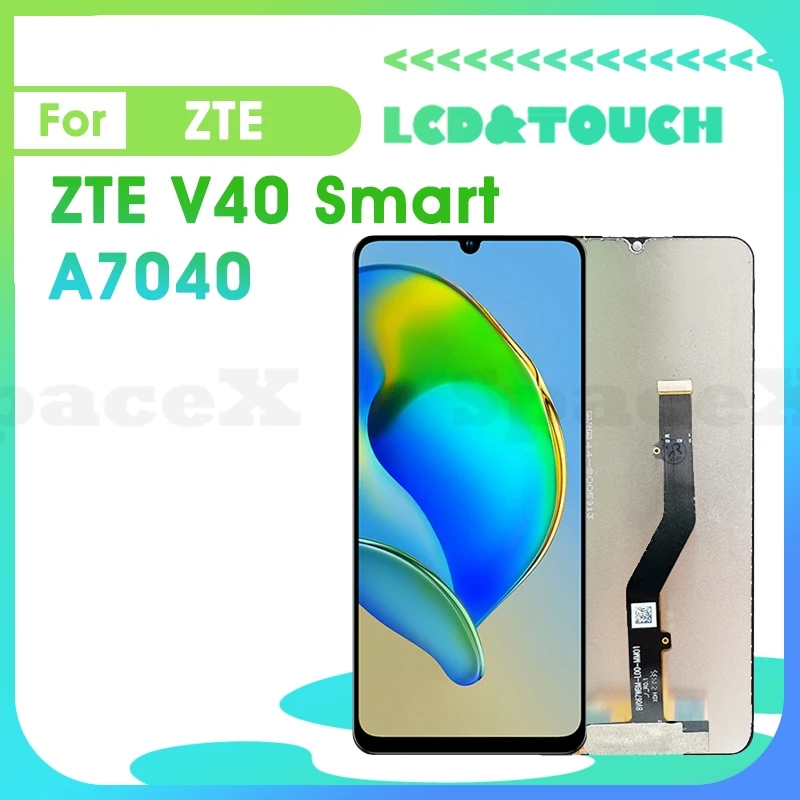 

A7040 6.75"Original For ZTE Blade V40Smart LCD A7040 LCD Display Touch Digitizer Assembly Replacement Screen ZTE V40 Smart lcd