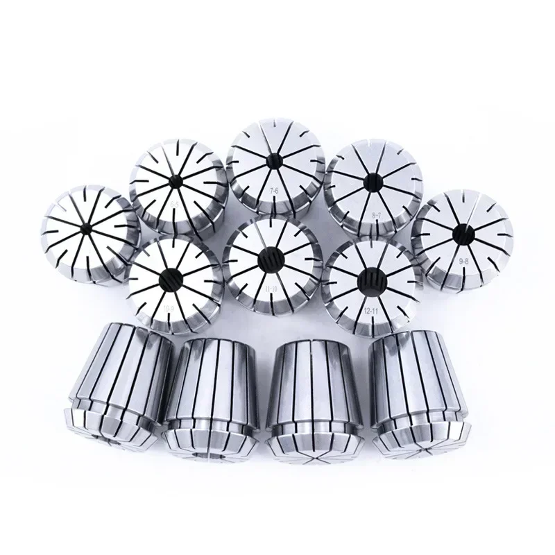 SYS ER11 ER16 ER20 ER25 ER32 ER40 Set ER Spring Collet Chuck 0.015mm 0.008mm for CNC Milling Tool Holder Engraving Machine Lathe
