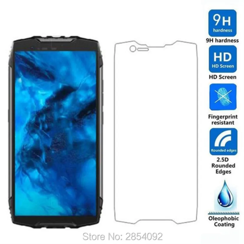 safety 9h tempered glass clear hd on for blackview bv6800 pro bv6800pro 5.7