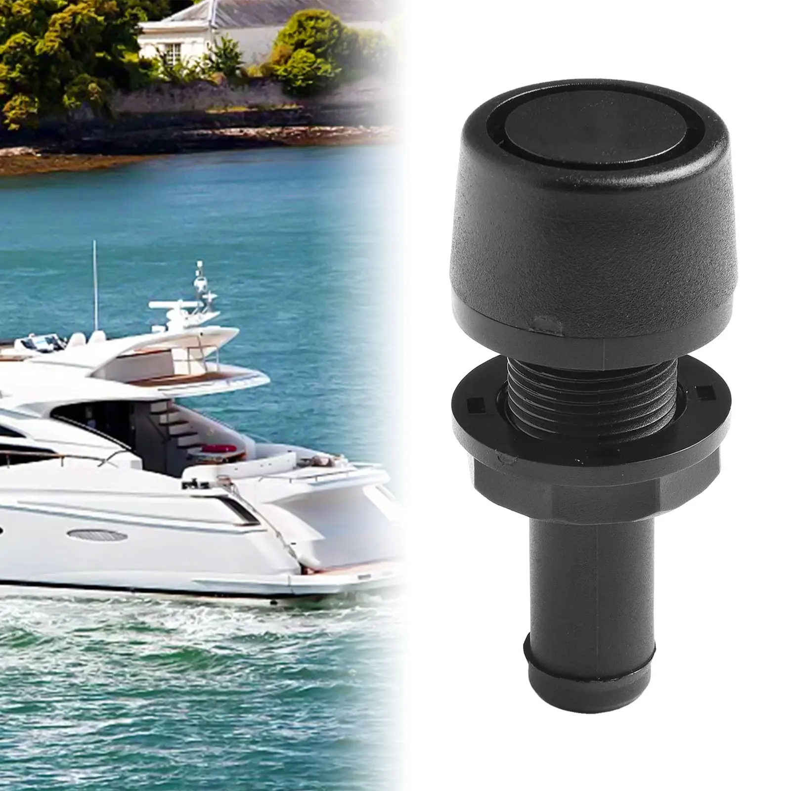 Marine Fuel Vent Fuel Tank Vent Optimal Fuel System Pressure Simple Installation Process Versatile Replacement Part For RVs