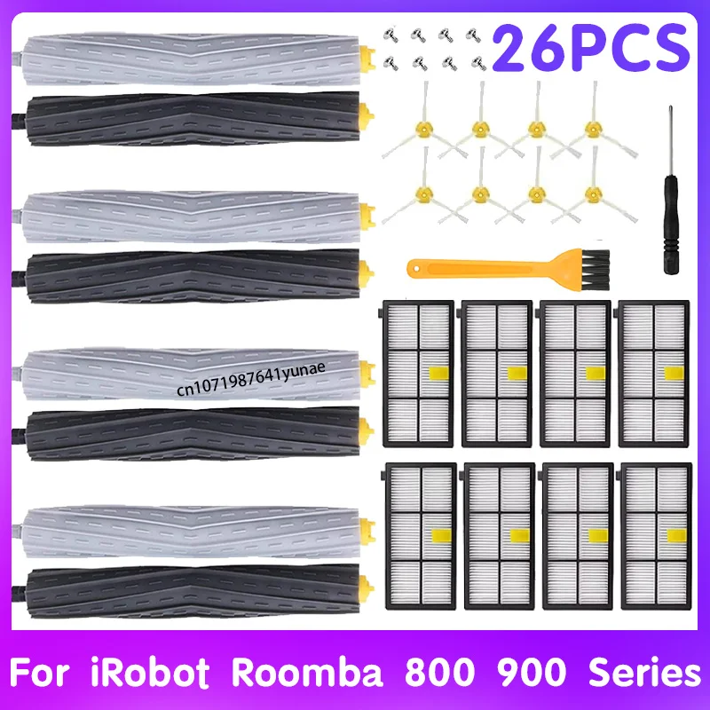 Hepa Filters For iRobot Roomba 800 900 Series 805 864 871 891 960 961 964 966 980 Vacuum Cleaner Accessories Main Side Brushes