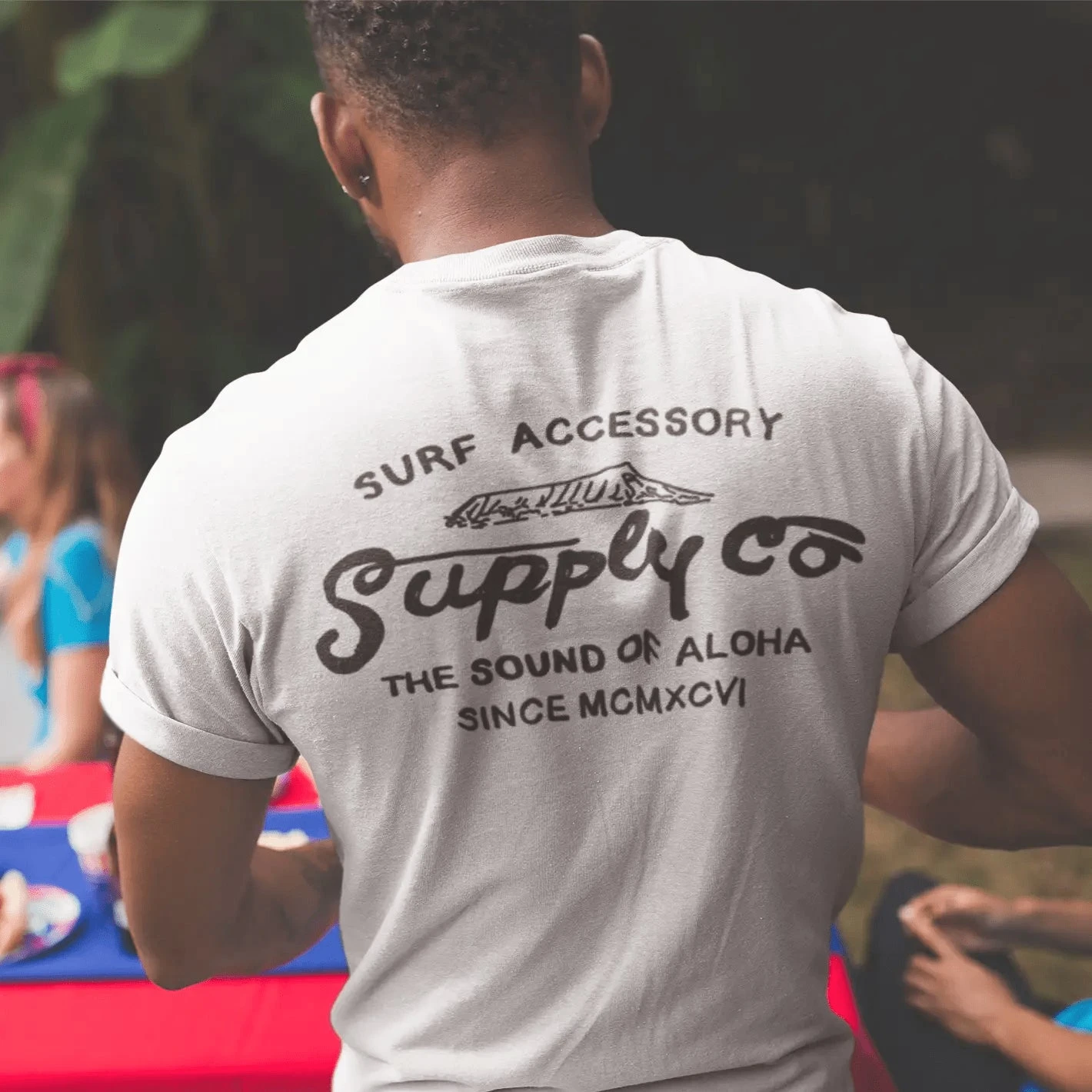 Vintage Supply Co Aloha Surf Graphic Tee Cotton Mens Womens T-Shirt Outdoor Casual Top