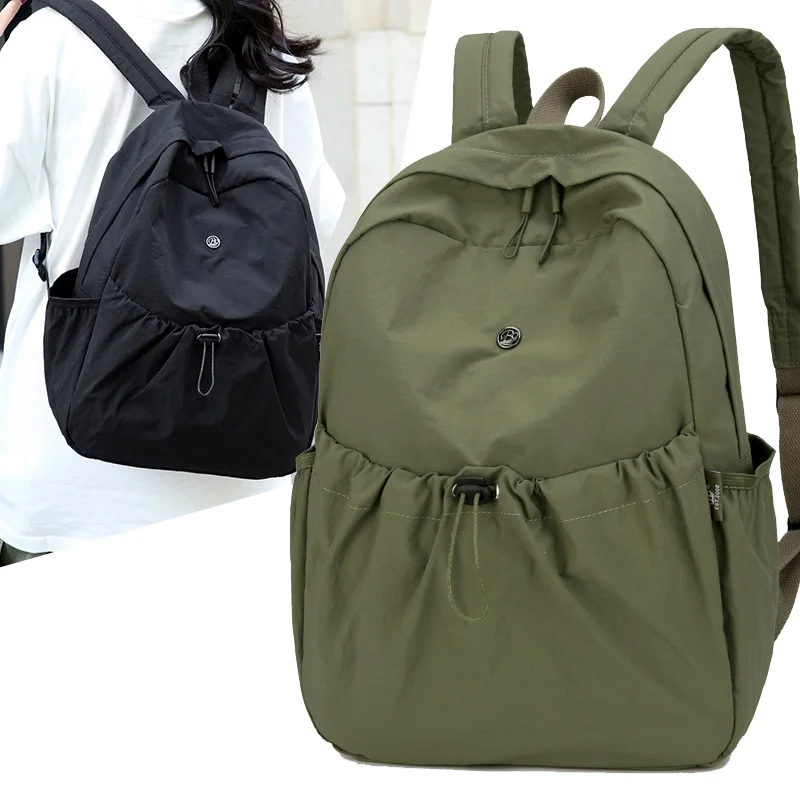 Lightweight Fashional Backpack Women, Carry on Travel Backpack,ultra Light Fabric Bags for Women,Spring Summer Feminina Backpack