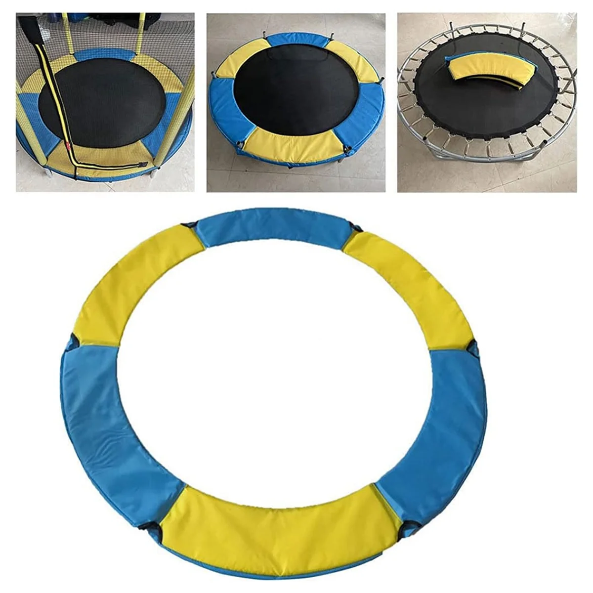 รับ! แผ่นแทรมโพลีน, แผ่นนิรภัย - Trampoline Spring Cover บทวิจารณ์และราคา