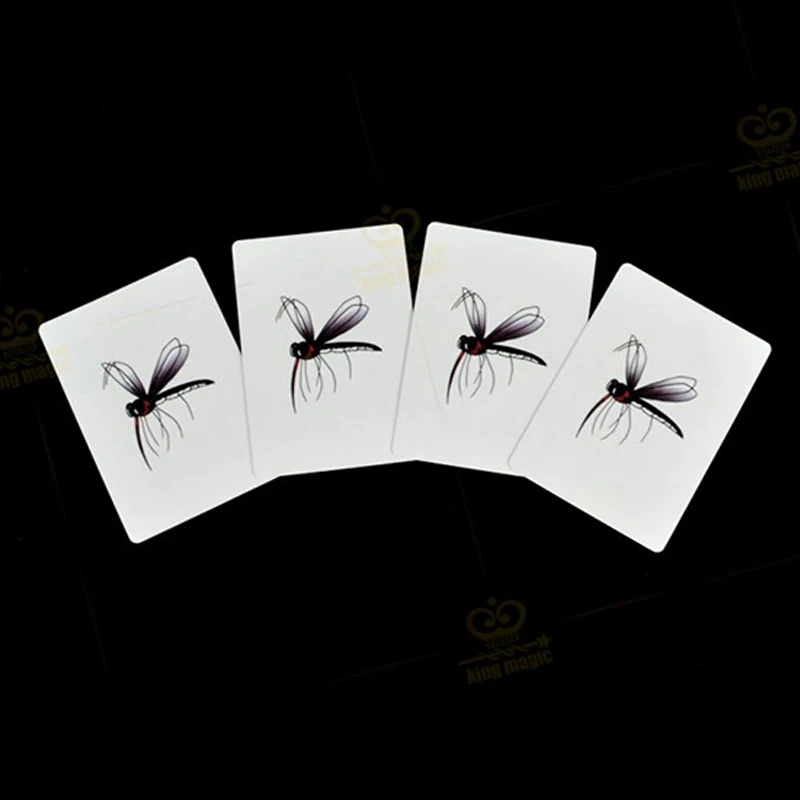 Mosquito Action Magic Tricks Mosquito Appear on Blank Card Beat Mosquito Kids Easy Magic Toys Close Up Funny Illusions Gimmicks