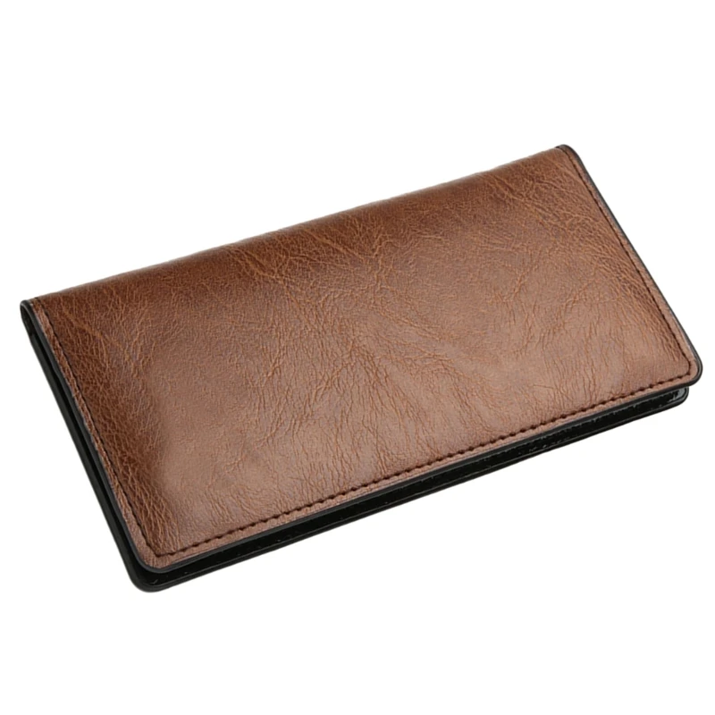 X7XC Long lasting PU Wallet Versatile PU Wallet Secure Storage Convenient Men Wallet with Card Slots Stylish for Cards & Cash