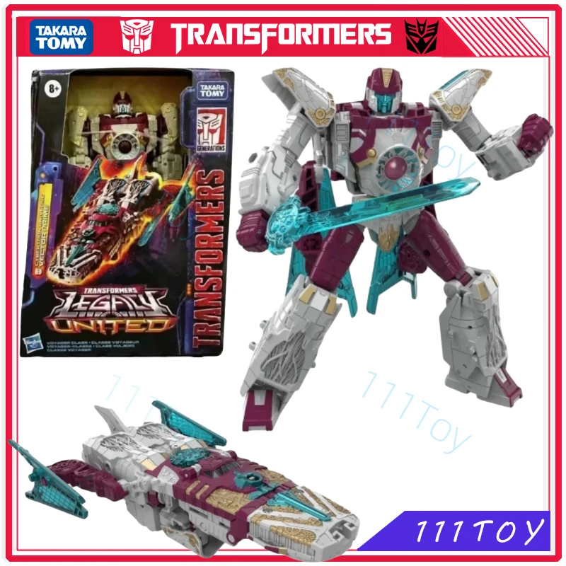 

In Stock Takara Tomy Transformers Toys Legacy United Voyage Vector Prime Anime Figures Robot Toys Action Figure Gifts Hobbies