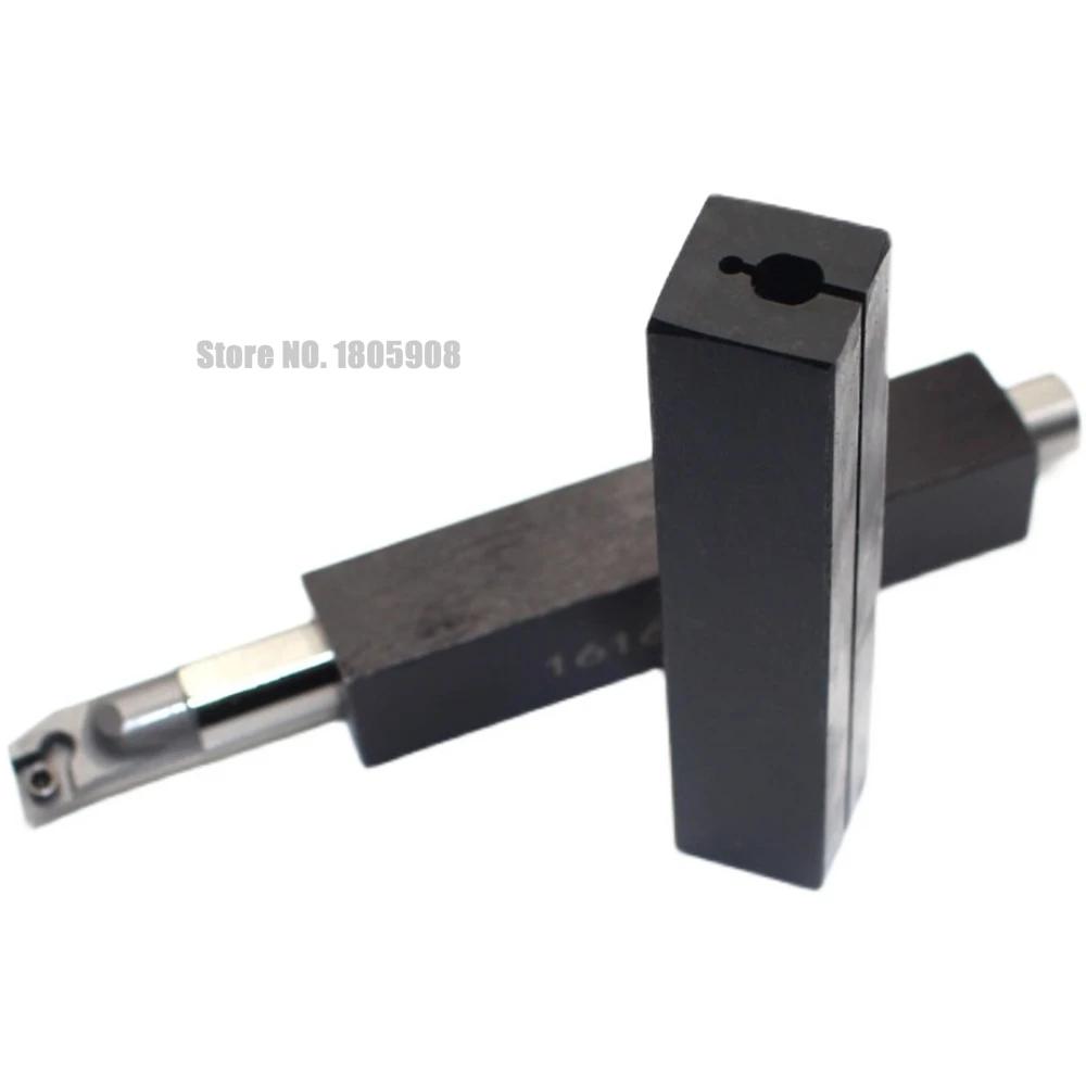 1PC 선반 도구 슬리브 텅스텐 지진 보어 홀더 작은 직경 홀더, 커팅 브래킷 16*16mm,20*20mm 4mm/5mm/6mm/7mm/8mm