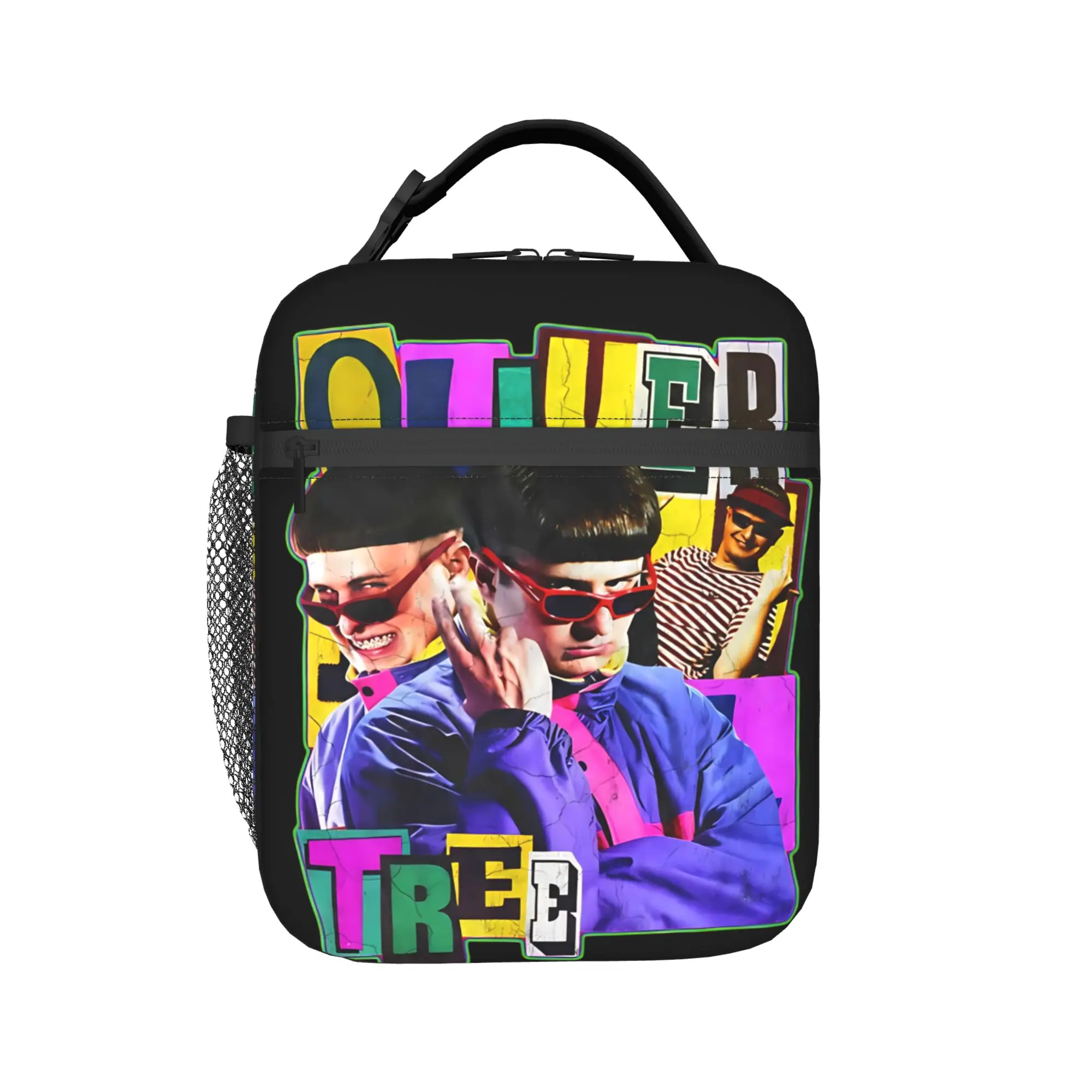 Olivers Trees Rapper RIP Insulated Lunch Bags Thermal Bag Reusable,Meal Container  High Capacity Tote Lunch Box Bento Pouch
