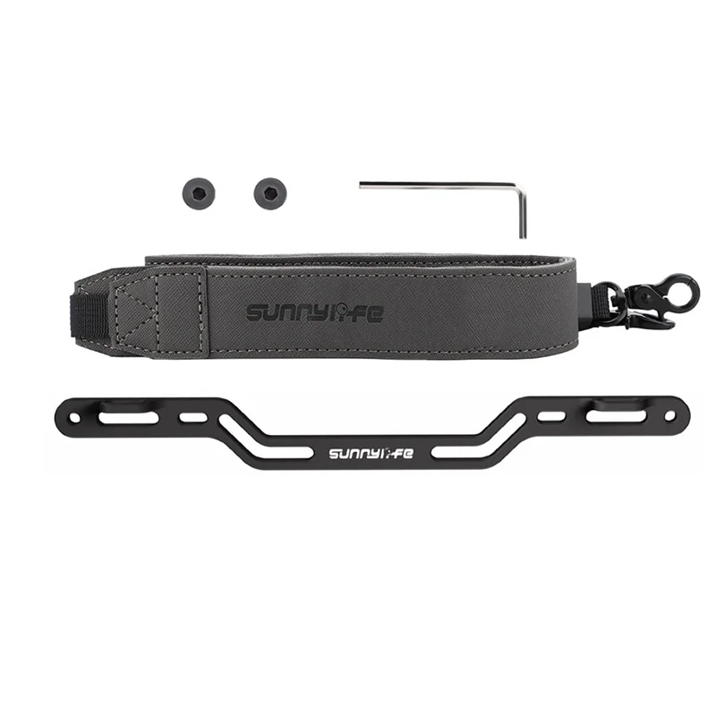 Sunnylife 2 in 1 훅 벨트 넥 랜야드 DJI RC Plus 2 리모컨용 스크린 스트랩 포함 (아그라스 T40/T50 T60/T70 드론용)