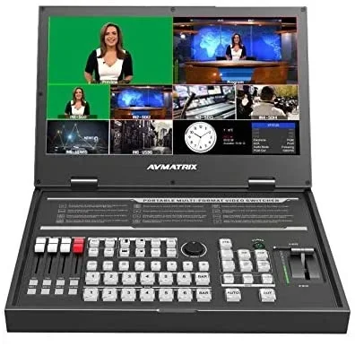 Lilliput AVMatrix PVS0615U 6 Channel Multi-format Streaming Switcher Comply with UVC & UAC Uncompressed Capture Video Switcher