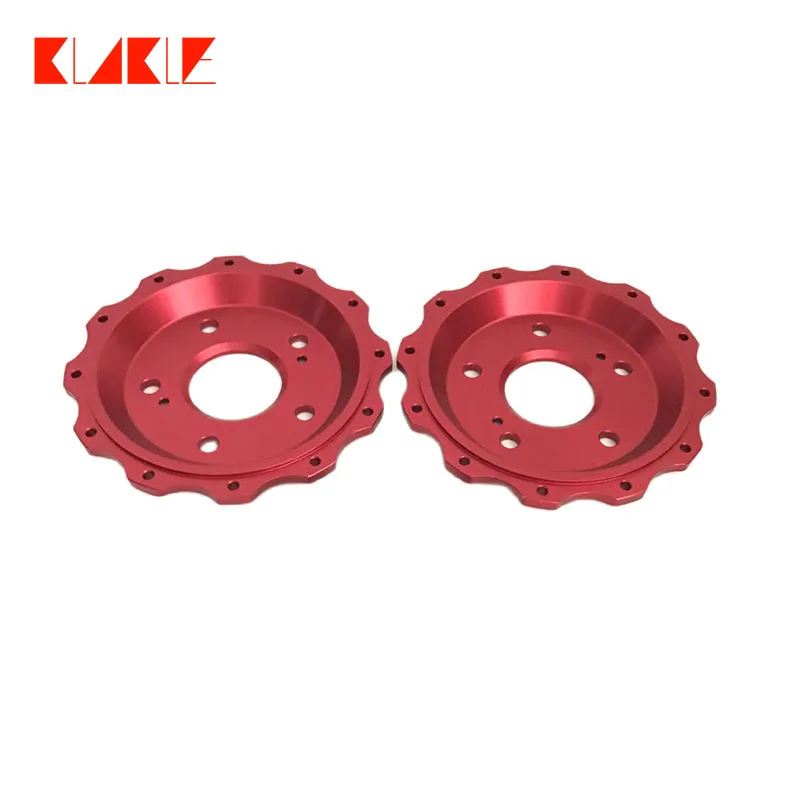 KLAKLE Automotive Parts Accessories Brake System Brake Rotor Disc Kit 370*12MM Rear Wheel For Mazda 6 2016