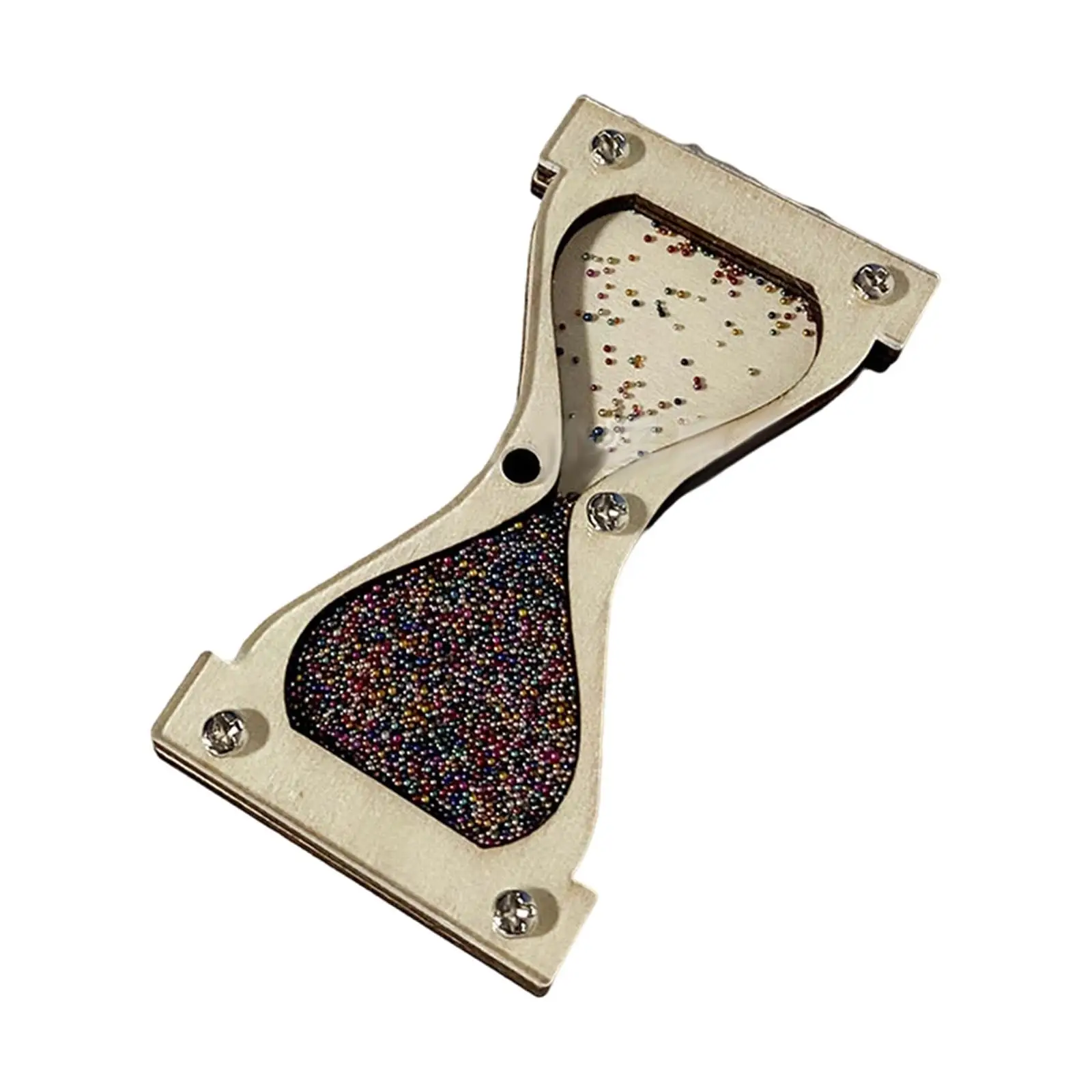 2x นาฬิกาทรายไม้สำหรับเด็ก ของเล่นเสริมพัฒนาการ ปริศนาแบบมอนเตสซอรี่ ของเล่นเสริมทักษะ DIY สำหรับเด็กชายและเด็กหญิง เด็กเล็ก