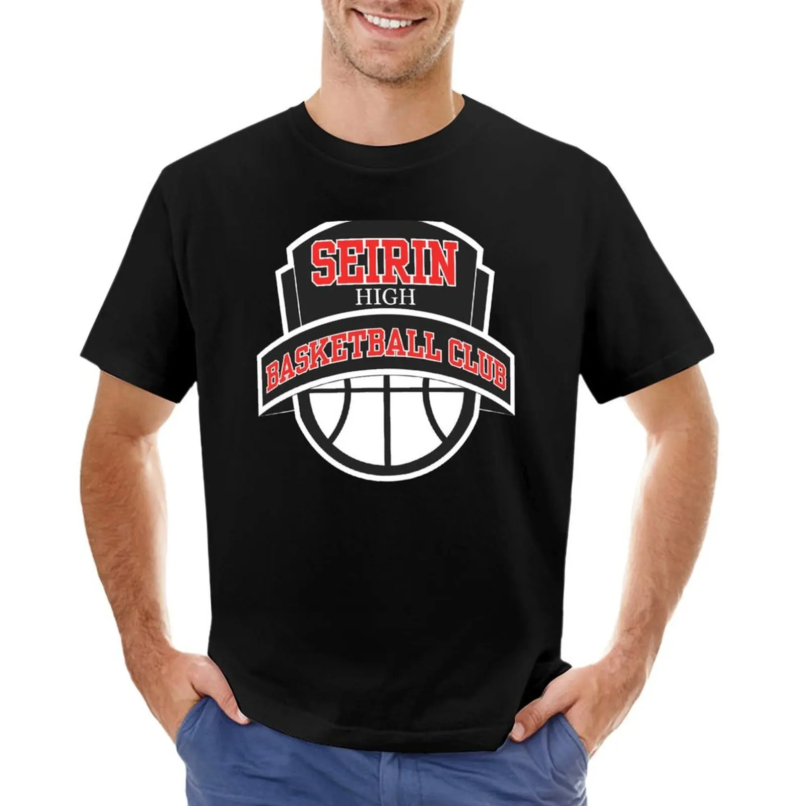 Seirin High - Basketball Club Logo T-Shirt cute tops anime stuff anime t shirts plus size clothes tshirts for men