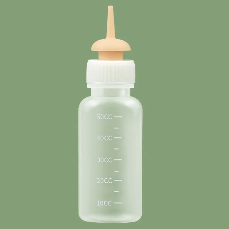 Pet Feeding Nipple Mini Cat Silicone Feeding Feeder For Newborn Small Animals Pet Feeding Can Squeeze Liquid Milk Bottle
