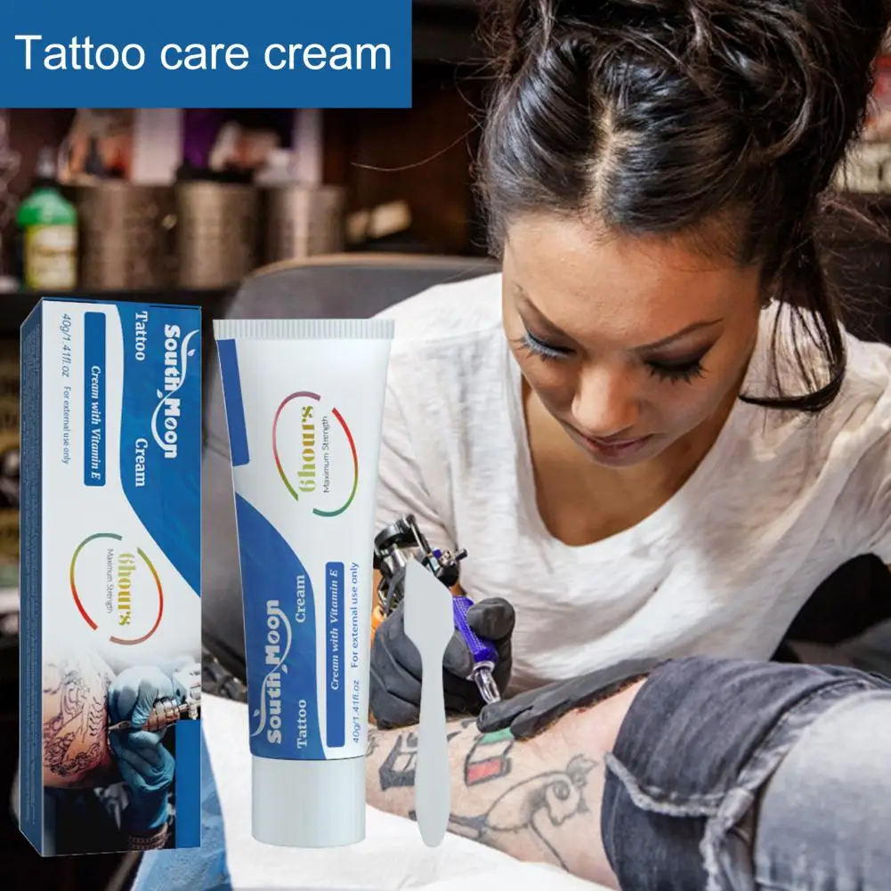 Tattoo Color Restoration Gentle Tattoo Care Cream Enhance Clarity Prevent Fading Speed Healing Moisturizing Skin for Tattoos