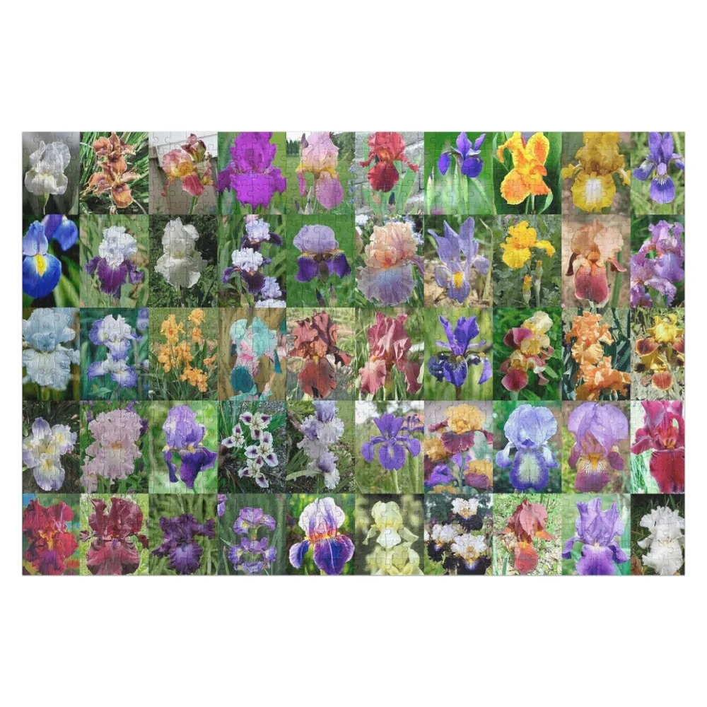 

Пазл с изображением ириса на заказ, персонализированный подарок, деревянный пазл с индивидуальным дизайном