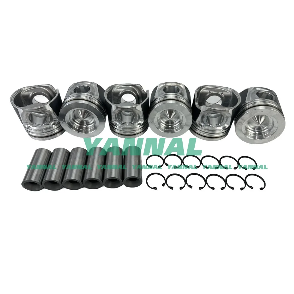 

104MM Piston Kit Piston With Pin & Slip For Komatsu 6D104 Engine Parts