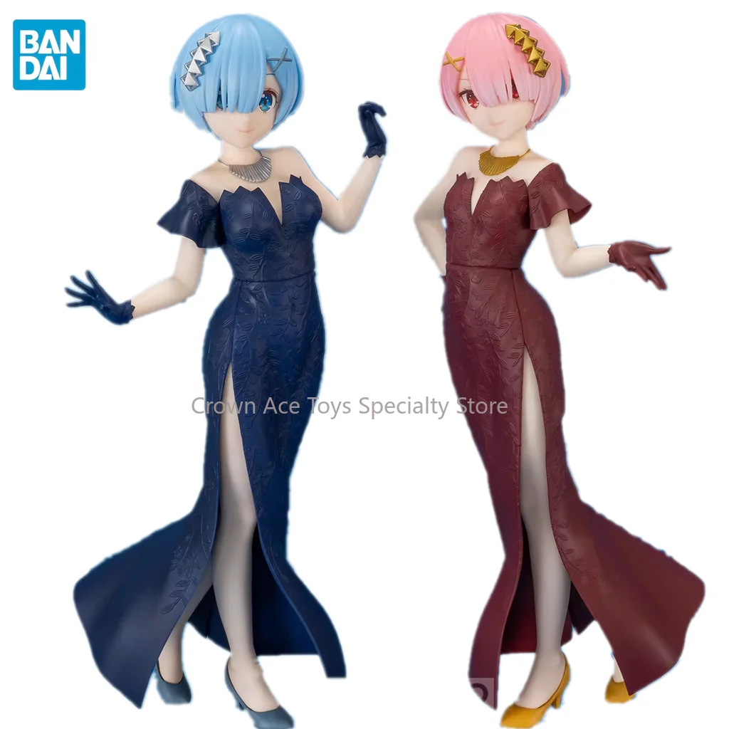 

Bandai BANPRESTO GLITTER & GLAMOURS Rem Ram Re Life in a Different World from Zero Anime Action Figure Toys 23cm PVC Model Gifts