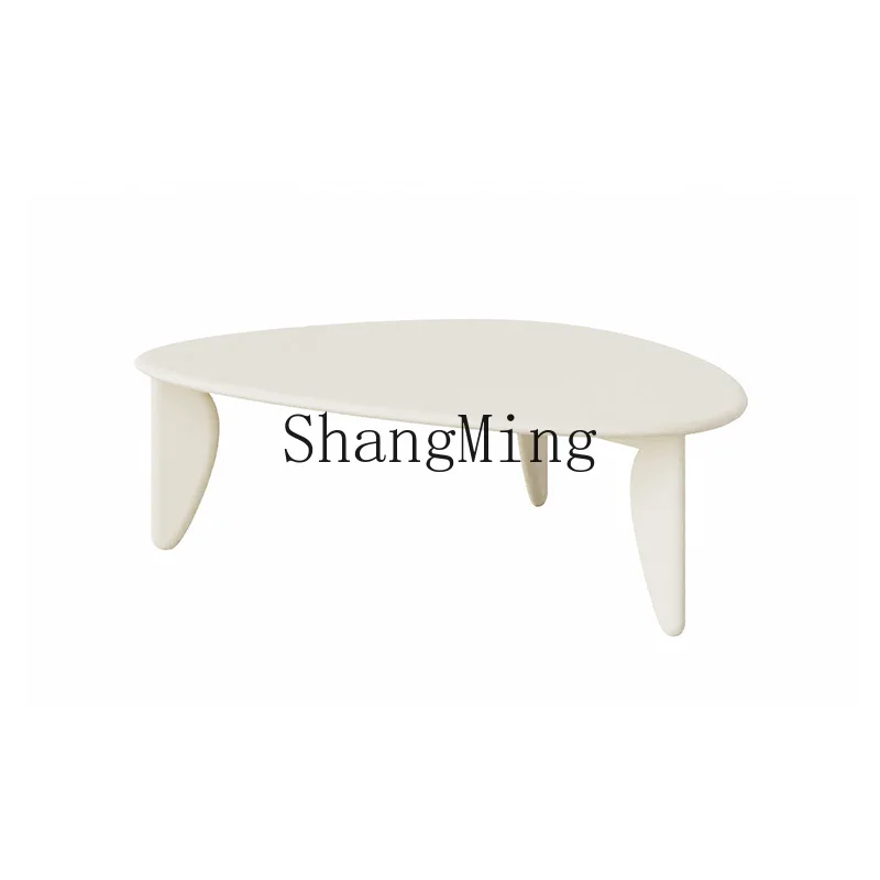 

DHY furniture, modern white oak, special-shaped coffee table