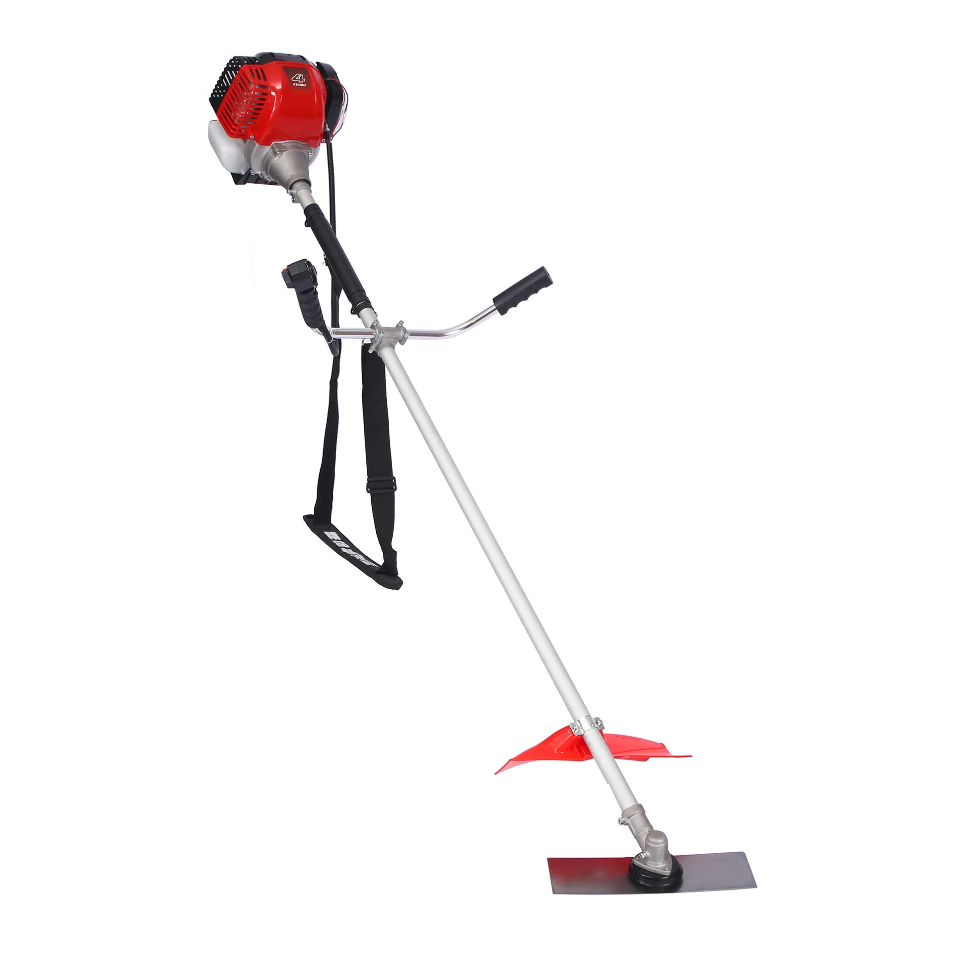 HYS Side Hanging Lawn Mower Lightweight Household Weeding Rice Cutting Portable Garden Lawn Mower Lawn Mower